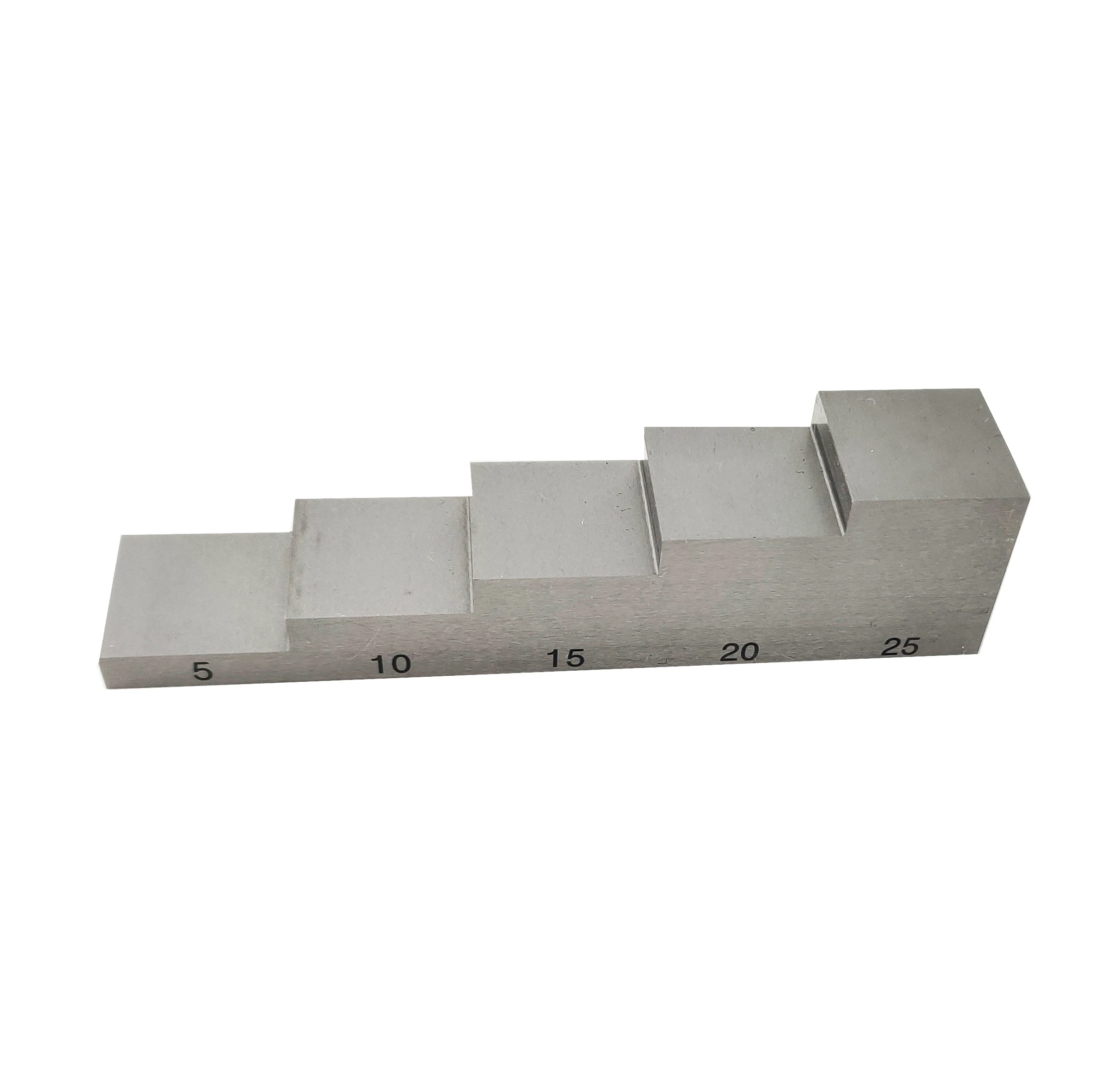 UT Aluminum Test Block& Calibration Thickness Block 4 Step 0.250.50.751 Inch with ABS Carrying case 