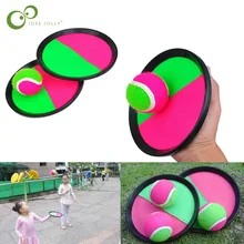

2022NEW 1Set Kids Sucker Sticky Ball Toy Outdoor Sports Catch Ball Game Set Throw And Catch Parent-Child Interactive Outdoor