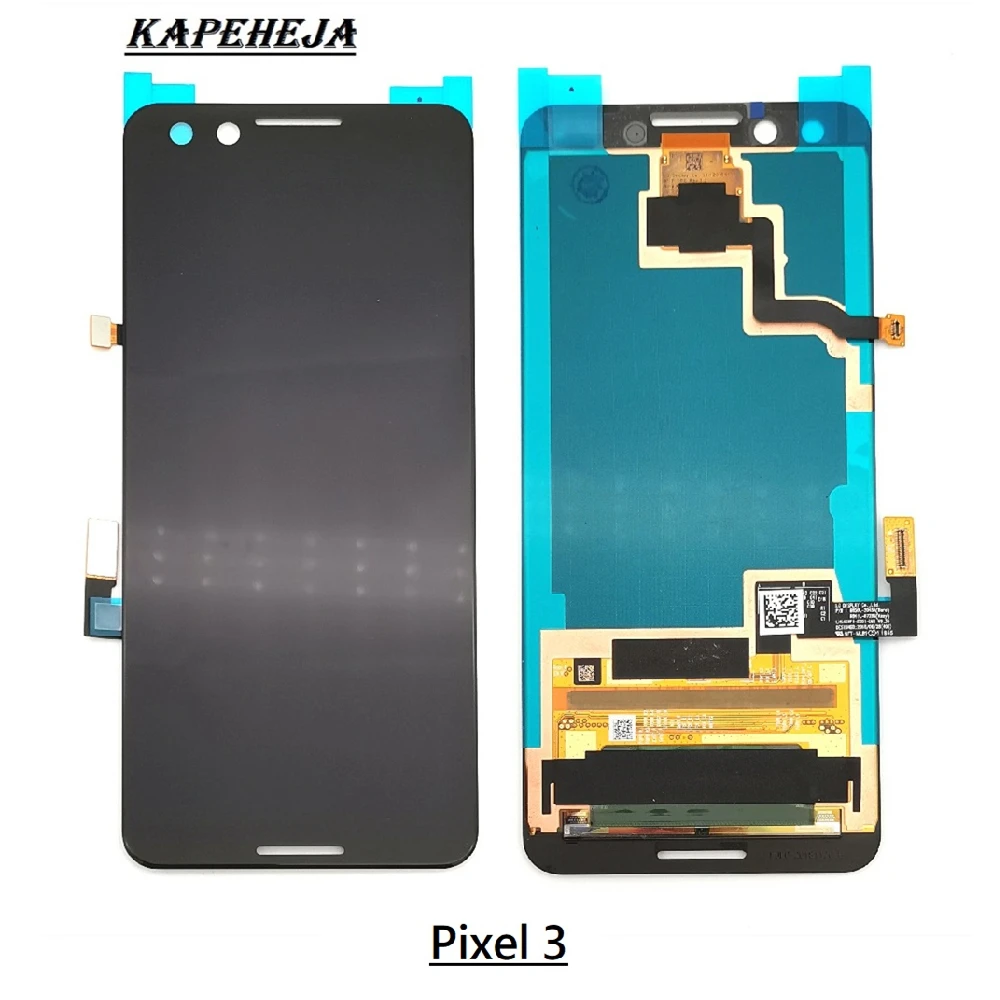 Original para Google Digitador da Tela Lcd de Toque Super Amoled Pixel 2 2xl 3 3xl 3a 3axl 4 4xl 4a 5g 5 Display Montagem Lcd xl 7 LCDs de celular