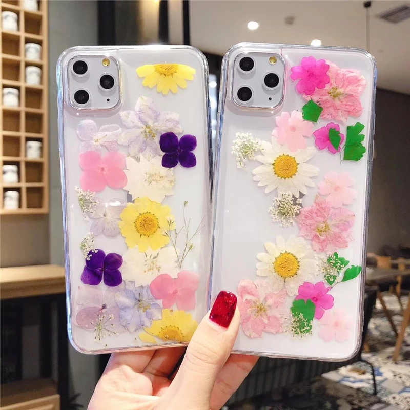 Цветной Блестящий блестящий чехол с ромашками для iphone 11 11Pro Max 8 7 Plus 6S X XS Max XR Shining Star чехол для телефона