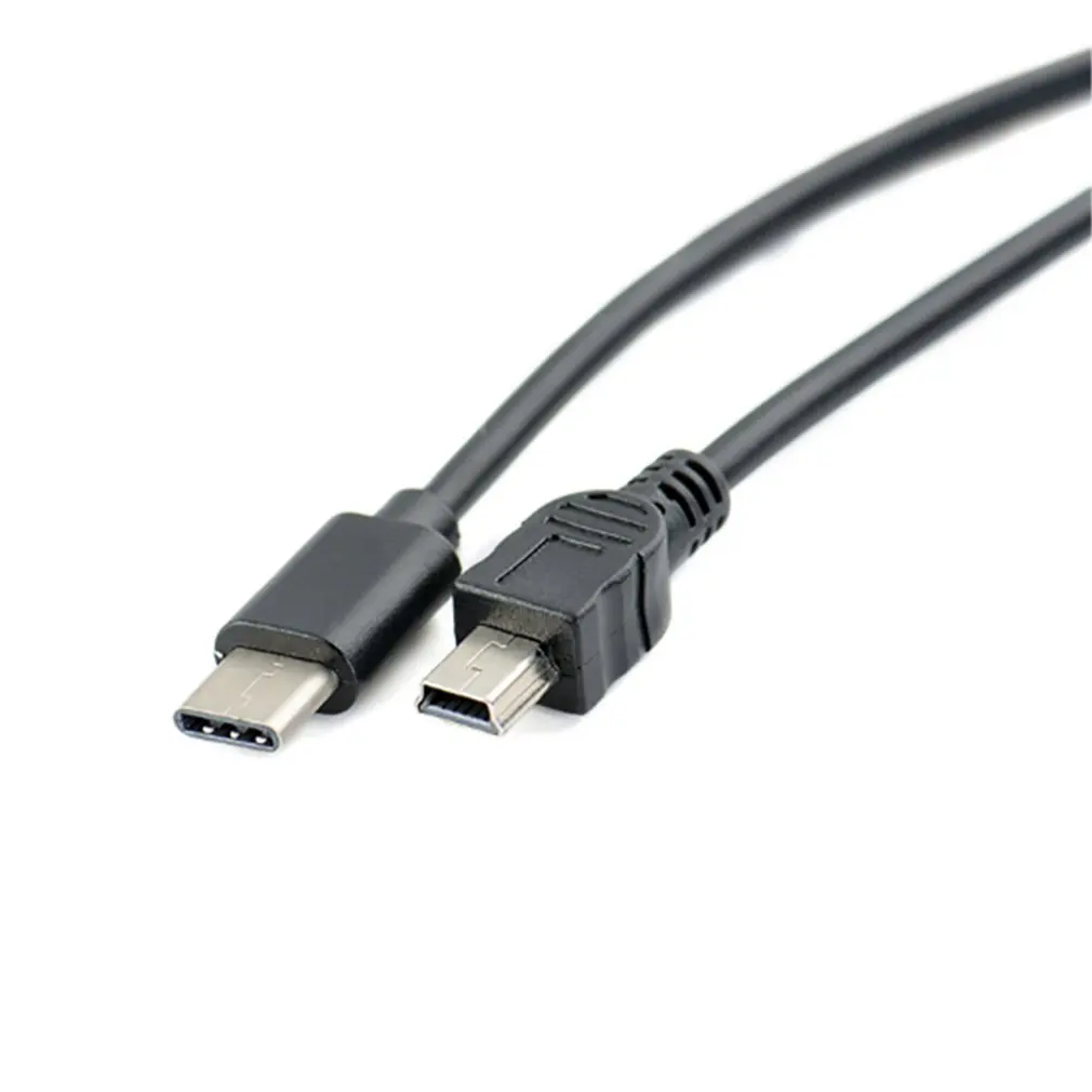 30 см портативный размер мини USB 5PIN штекер USB-C 3,1 Тип C Мужской кабель адаптера данных шнур конвертер кабель для ноутбука