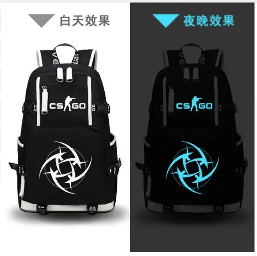 Команда Fnatic Virtus. pro DOTA 2 рюкзак CS CSGO NAVI для подростков многофункциональная USB зарядка SK Gaming Ninjas - Цвет: as pictures