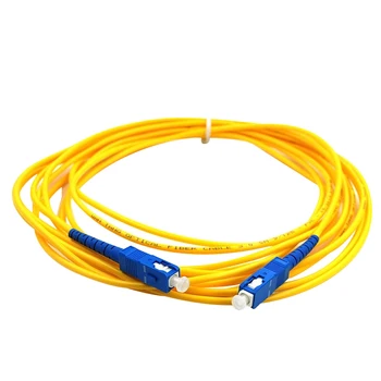 

3 M Image Effective Fiber Optic Accessories SC-SC Patch Cable Wide Usage Transmission Low Loss Multifunction Single Mode Data