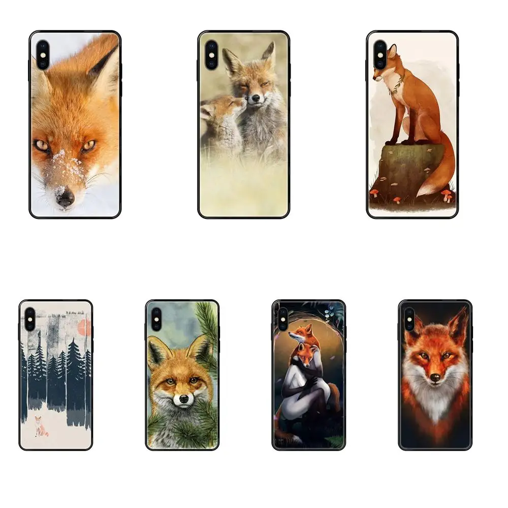 For Apple iPhone 11 12 Pro 5 5S SE 5C 6 6S 7 8 X XR XS Plus Max Soft TPU Case Capa Cover A Fox In The Wild Red Fox For Apple iPhone 11 12 Pro 5 5S SE 5C 6 6S 7 8 X XR XS Plus Max Soft TPU Case Capa Cover A Fox In The Wild Red Fox