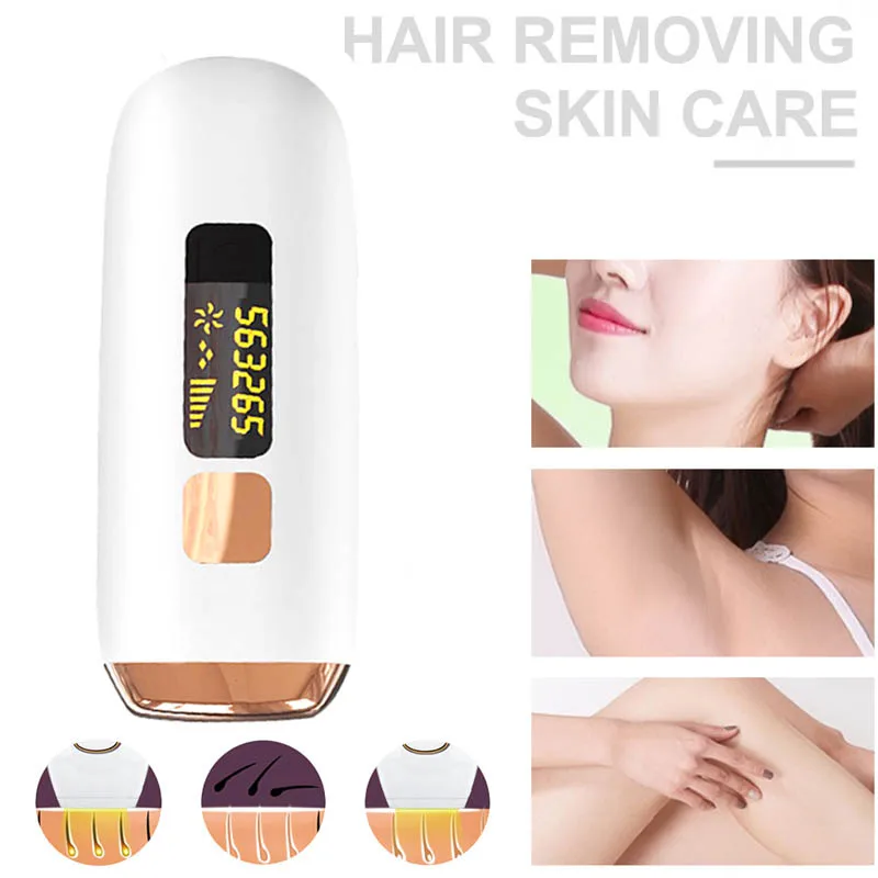 

Laser Depilator IPL Epilator Permanent Hair Removal 500000 Flash painlessTouch Body Leg Bikini Trimmer Photoepilator For Women5