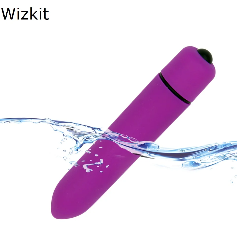 Wizkit мини-Женская палочка для мастурбации флирт прыжки яйцо палка 10x частота Пуля
