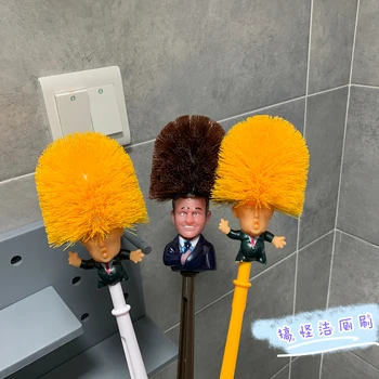 

Cute Clearing Toilet Brush Trump Modern Hygienic Ecoco Accessoires Toilet Brush Holder Salle De Bain Bathroom Supplies DE50MT