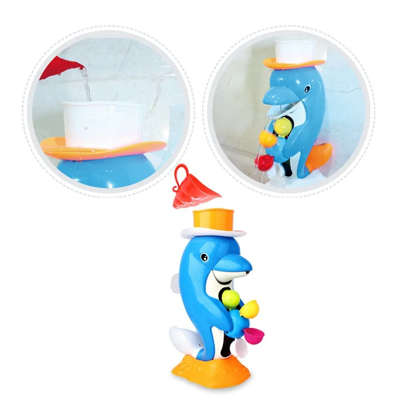 Карта Baby Infant Wow, игрушка для ванны в Ираке, Дельфин для ванны, водяная игрушка, детский душ для ванной, игрушка