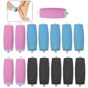 

5pcs/Lot Replacement Roller Heads For Velvet Smooth Electric Foot File Pedicure Machine Dead Skin Callus Remover Foot Care Tool