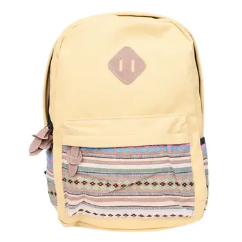 

Ladies Vintage Canvas Backpack Retro Vintage backpack for outdoor camping picnic Sports University backpack schoolbag Khaki