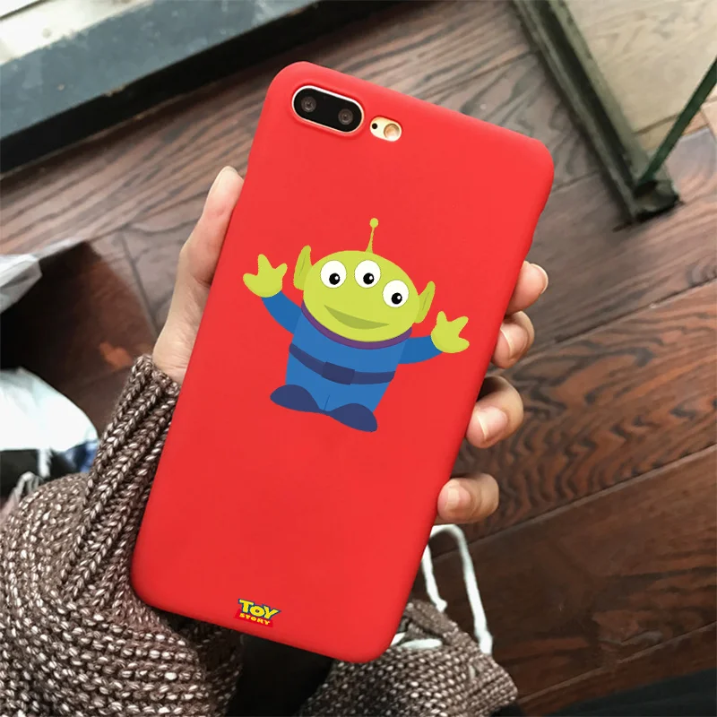 История игрушек 4 alien forky candy color чехол для iPhone X XR XS MAX 6 7 8 plus 6s для Apple лучший дизайн корпуса - Цвет: R-5925