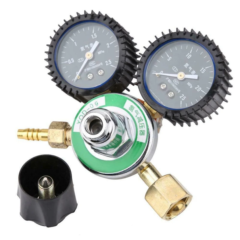 FashionYQD-09 Nitrogen Pressure Reducer Welding Regulator Gauge with Protective Film G5/8