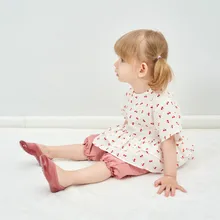 Новые стильные весенне-летние носки для маленьких детей 19 лет, хлопковые нескользящие носки с мягкой подошвой для малышей, милая детская обувь