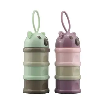 

3 Layer Milk Powder Box Storage Snack Milk Powder Albumen Powder Box Baby Food Container Storage Case Supplies