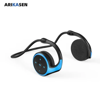 

2020 New Sport Bluetooth Headphone with MP3 player FM radio mic 10 hours music Wireless Headset TF Card Bass Stereo Earphones