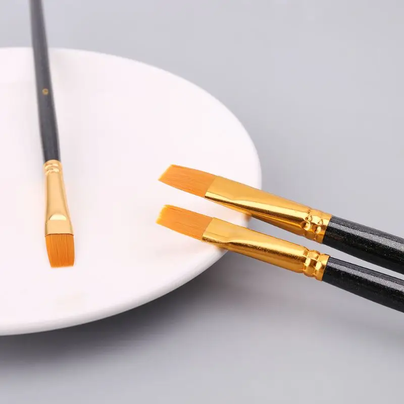 13 шт./компл. Профессиональный Краски рисовальная нейлоновая кисть из волос, кисти для рисования для обучения нанесению акрила акварель масло Краски ing поставки L41E