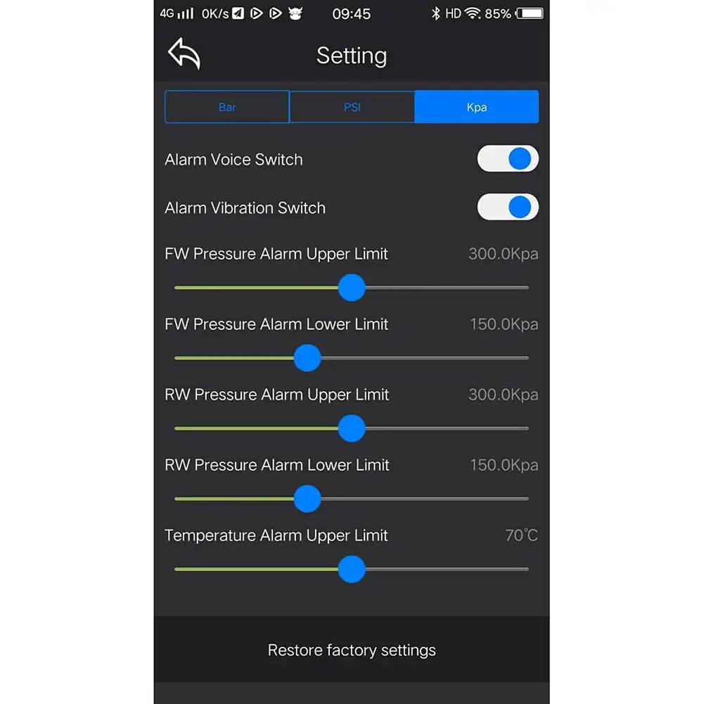 Беспроводные мотоциклетные Bluetooth системы мониторинга давления в шинах внешние датчики
