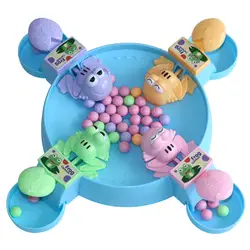 Голодная лягушка, поедающая бобы, детская доска, игры, игрушка для семьи, конкурентоспособная интерактивная игрушка для снятия стресса