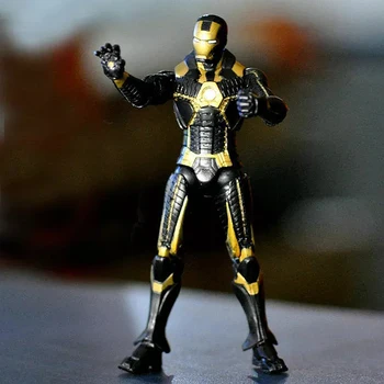 MU Universe 3 75 #8222 Iron-Man czarny złoty pancerz luźna figurka tanie i dobre opinie yaksanage lalki 12 + y CN (pochodzenie) Unisex 3 75inch Wyroby gotowe Zachodnia animacja Produkty na stanie Film i telewizja