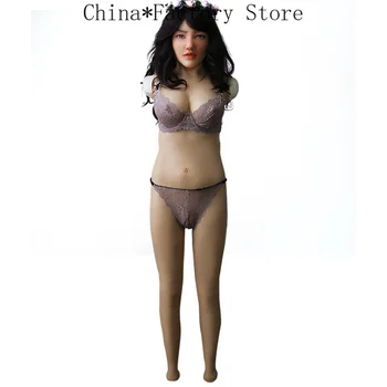 

C Cup Silicone Bodysuit Cross Dresser Male To Female Transsexual CosplyTransgender Shemale Drage Queen Fake Silicone Breast Form