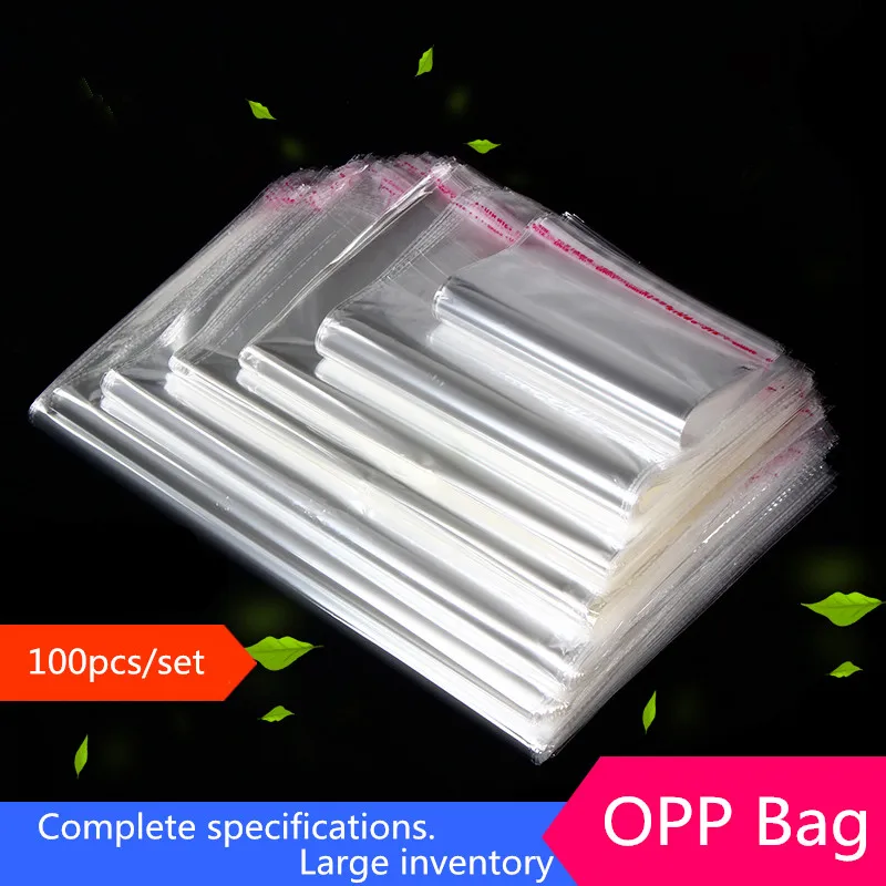Clear Small Plastic Bags for Candy Cookie Christmas Birthday Party Decor Poly Bag Self Sealing Resealable Toy Gift Packaging | Дом и сад