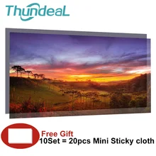 100''диагональ 60 84 120 130дюймов соотношение сторон 16:9 экран для проектора высокая яркость светоотражающая ткань проекционный экран для xiaomi Sony Espon BenQ XGIMI проекторы