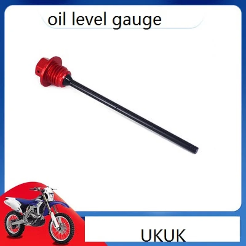 Motorcycle Red Aluminum Oil Dipstick Gauge Plugs For HONDA CRF250R CRF 250R 2010 2011 2012 2013 2014 2015 2016 2017 | Игрушки и хобби