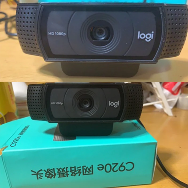 Оригинальная веб камера Logitech C920e HD 1080P с автофокусом Usb со встроенным микрофоном