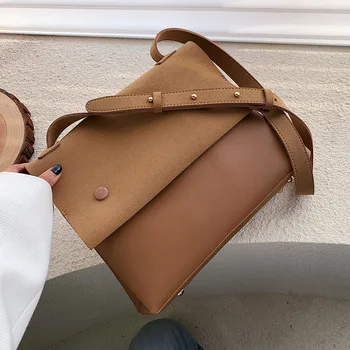 

Western Style Texture Small Bag Women's New Style Shoulder Bag Simple Messenger Bag Messenger Bag