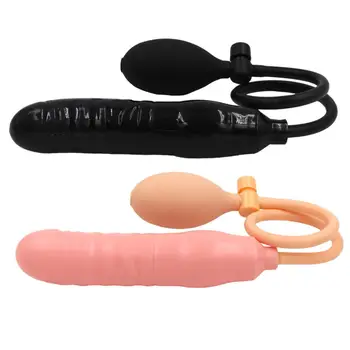 YEMA Inflatable Big Dildo Adjustable Size Full feeling Sex Toys for Woman Man Anal Plug Butt Vagina G Spot Adult Toys 2