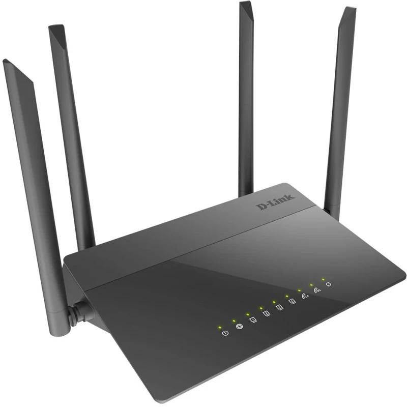 Роутер беспроводной D-Link DIR-841(DIR-841/RU/A1A) AC1200 10/100/1000BASE-TX черный