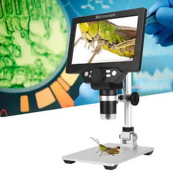

Digital Microscope 12MP 7 Inch LCD 1200X High Definition Electronic Digital Microscope 100-240V