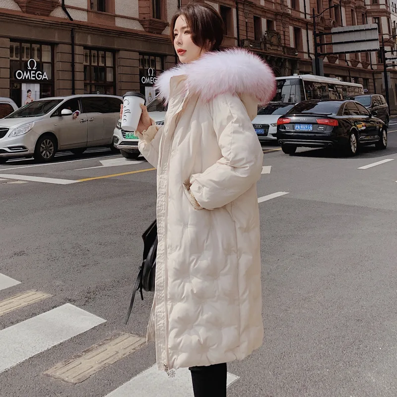 

Photo Shoot with Quality Inspection Cotton-padded Clothes Women's Long Cotton-padded Jacket Thick 2019 New Style Korean-style Co