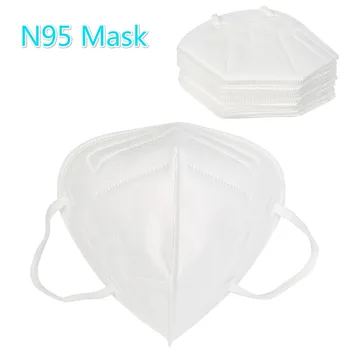 

Dustproof Masks PM2.5 Filter Paper Mouth Face Mask 5-layer Reusable Mask Filter Pad Anti-fog Mask Pad Personal Health Care
