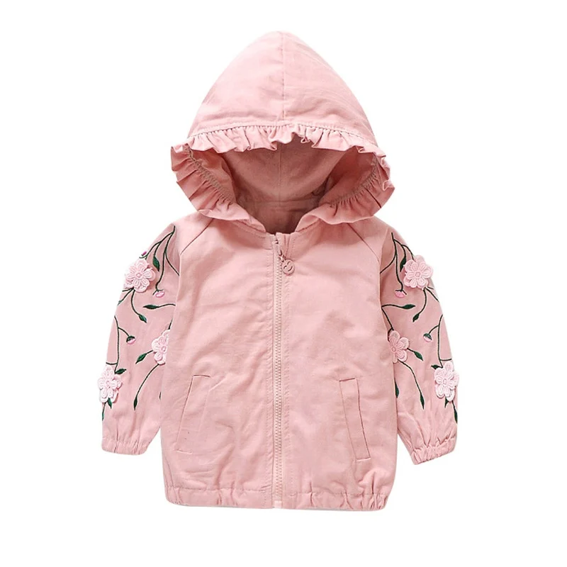 

Toddler Baby Jacket Coat Spring Autumn Kids Girls Clothes Hooded Windbreaker Outerwear Children Girls Costume Baby Clothes #25