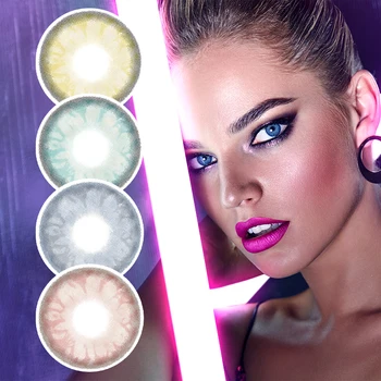 

Mrs.H act lenses graduate Colored Contact Lens Cosplay Contact Lenses for Halloween Beautiful Pupil 2psc/pair lens for eyes