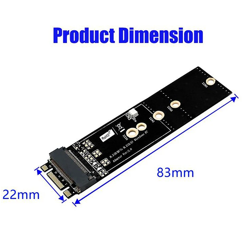 Ключ A & Key B + M M.2 Ngff Ssd на 2,5 Sata 6 ГБ/сек. адаптер с Usb сигнальным корпусом разъем M2 Ngff конвертер Поддержка Bluetooth