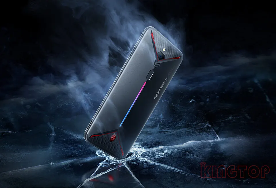 Глобальная версия, мобильный телефон zte nubia Red Magic 3 3S 8G/12G 128/256G 6,6" Snapdragon 855, фронтальный игровой телефон 48MP 5000mAh