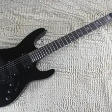 Черная для покупателей kh расписная электрогитара с активный звукосниматель с 9V Батарея 1411