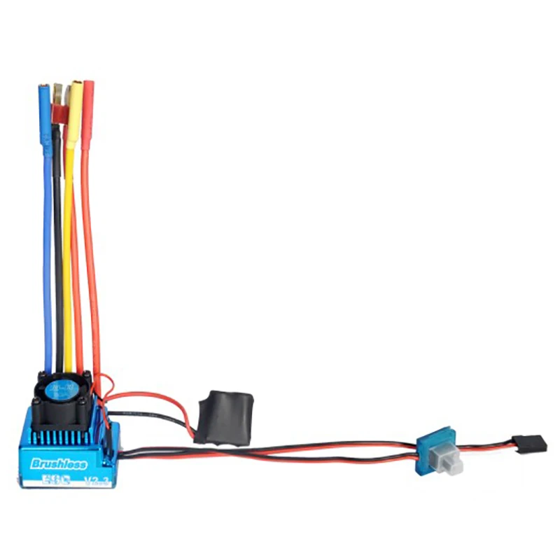 Горячая-1: 10 автомобиль Bl3650 3900Kv бесщеточный мотор водонепроницаемый бесщеточный Esc+ программная карта комбинированные детали, для 1/10 Rc автомобиля