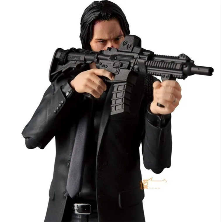 Фильм игрушки Джон фитиль Mafex 070 фигурка модель игрушки Джон Вик кьяну Ривз кукла подарок