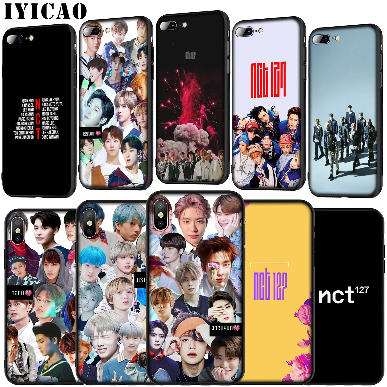 NCT 127 U DREAM KPOP Soft Silicone Cover Case for iPhone 11 Pro XR X XS Max 6 6S 7 8 Plus 5 5S SE Phone |