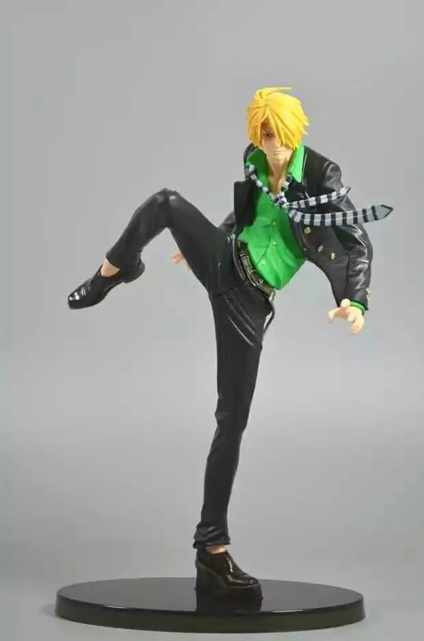 

Anime Garage Kit One Piece Modeling King the Battle over the Dome Wind Leg Sanji Garage Kit Decoration Model