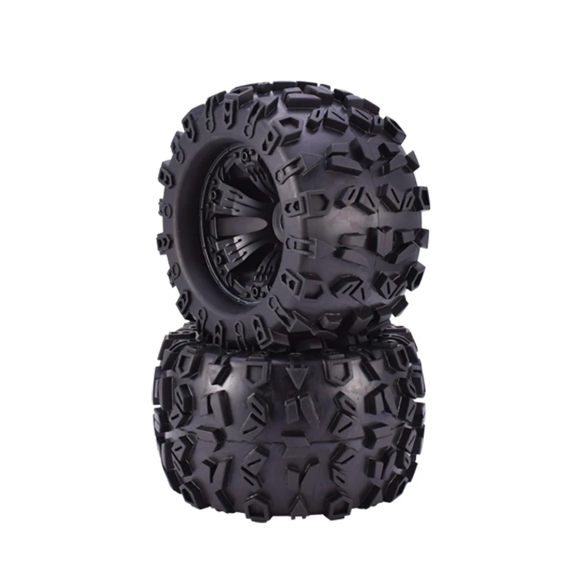 2шт zd Racing 17 мм шестигранное колесо и 170 мм колеса шины для Redcat Rovan дикари XL установлен GT FLUX HSP 1/8 Monster Truck
