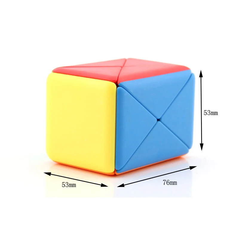 Новая Магическая коробка MoYu разноцветный волшебный куб без наклеек 3x3x3 классная Волшебная коробка магический куб развивающая головоломка, игрушка для детей