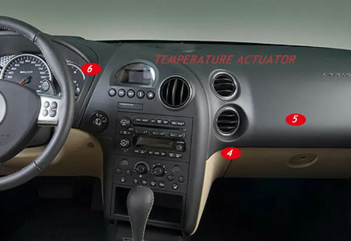 HVAC AC нагреватель воздуха смесь привод двери для GM Chevy Silverado GMC Sierra 604-106