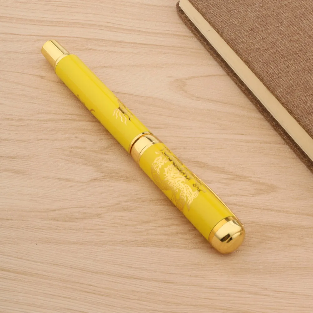 Китайская керамическая перьевая ручка с золотым Драконом|fountain pen|nib fountain penpen pen |