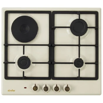 

The built-in combined cooktop Simfer H 60 V 31 O 512 beige