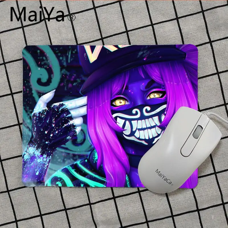 Maiya Top Quality virtual girl band KDA Laptop Computer Mousepad Top Selling Wholesale Gaming Pad mouse