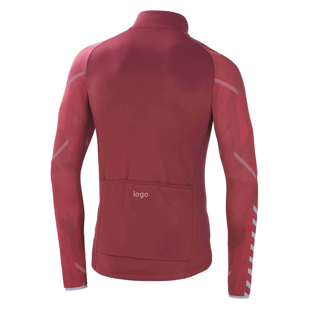 Long Sleeve Ultraviolet-Proof Breathable Tight Fitting Jersey Suit New Mountain Bike Triathlon Cycling Clothes With Pocket 2